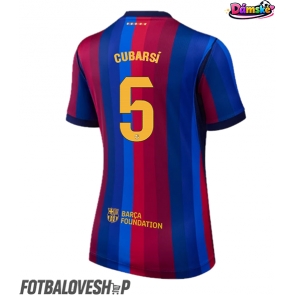 Barcelona Pau Cubarsi #5 Dámské Domácí Dres 2026-27 Krátký Rukáv