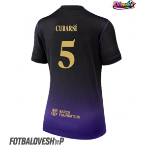 Barcelona Pau Cubarsi #5 Dámské Venkovní Dres 2026-27 Krátký Rukáv
