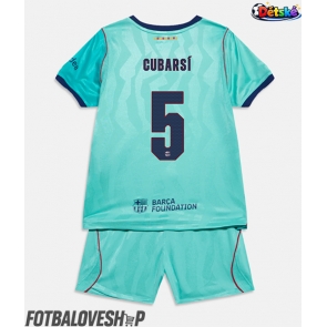 Barcelona Pau Cubarsi #5 Dětské Alternativní Dres 2026-27 Krátký Rukáv (+ trenýrky)