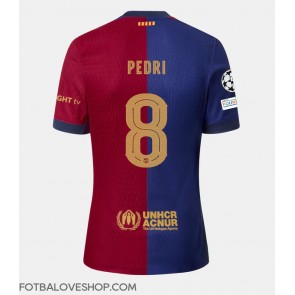 Barcelona Pedri Gonzalez #8 Domácí Dres 2024-25 Krátký Rukáv