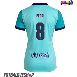 Barcelona Pedri Gonzalez #8 Dámské Alternativní Dres 2026-27 Krátký Rukáv