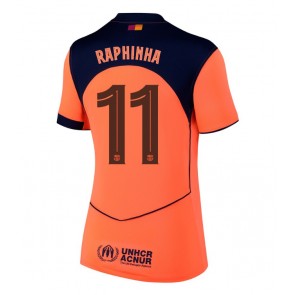 Barcelona Raphinha Belloli #11 Dámské Alternativní Dres 2025-26 Krátký Rukáv