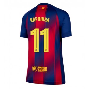 Barcelona Raphinha Belloli #11 Dámské Domácí Dres 2025-26 Krátký Rukáv