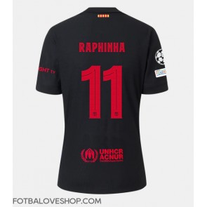 Barcelona Raphinha Belloli #11 Venkovní Dres 2024-25 Krátký Rukáv