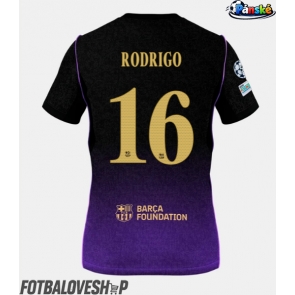 Barcelona Rodri Hernandez #16 Venkovní Dres 2026-27 Krátký Rukáv