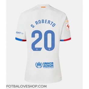 Barcelona Sergi Roberto #20 Venkovní Dres 2023-24 Krátký Rukáv