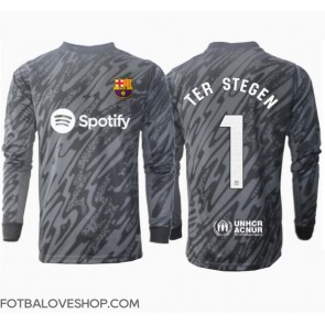 Barcelona Ter Stegen #1 Brankářské Alternativní Dres 2024-25 Dlouhý Rukáv