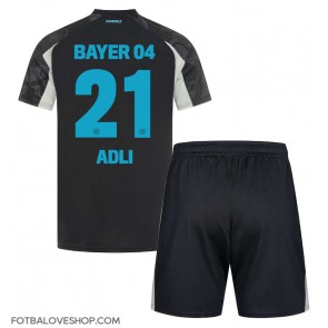 Bayer Leverkusen Amine Adli #21 Dětské Alternativní Dres 2024-25 Krátký Rukáv (+ trenýrky)