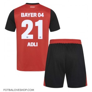 Bayer Leverkusen Amine Adli #21 Dětské Domácí Dres 2024-25 Krátký Rukáv (+ trenýrky)