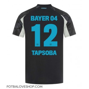 Bayer Leverkusen Edmond Tapsoba #12 Alternativní Dres 2024-25 Krátký Rukáv