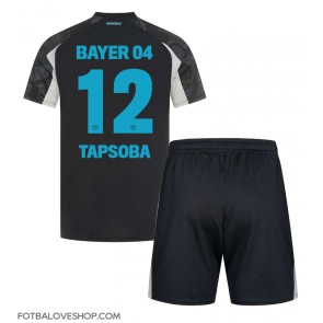 Bayer Leverkusen Edmond Tapsoba #12 Dětské Alternativní Dres 2024-25 Krátký Rukáv (+ trenýrky)