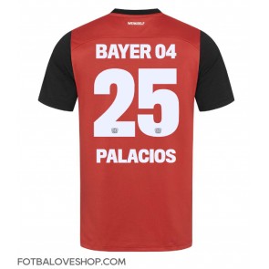 Bayer Leverkusen Exequiel Palacios #25 Domácí Dres 2024-25 Krátký Rukáv