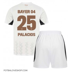 Bayer Leverkusen Exequiel Palacios #25 Dětské Venkovní Dres 2024-25 Krátký Rukáv (+ trenýrky)
