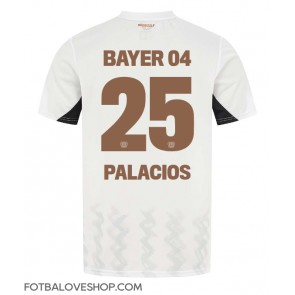 Bayer Leverkusen Exequiel Palacios #25 Venkovní Dres 2024-25 Krátký Rukáv