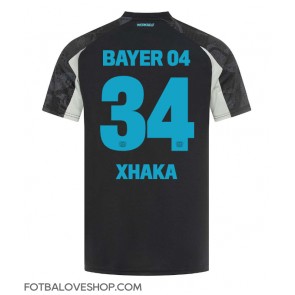 Bayer Leverkusen Granit Xhaka #34 Alternativní Dres 2024-25 Krátký Rukáv