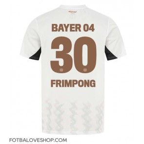 Bayer Leverkusen Jeremie Frimpong #30 Venkovní Dres 2024-25 Krátký Rukáv