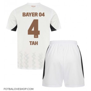 Bayer Leverkusen Jonathan Tah #4 Dětské Venkovní Dres 2024-25 Krátký Rukáv (+ trenýrky)