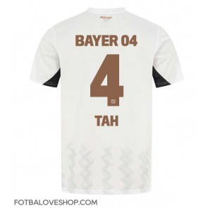 Bayer Leverkusen Jonathan Tah #4 Venkovní Dres 2024-25 Krátký Rukáv