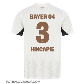 Bayer Leverkusen Piero Hincapie #3 Venkovní Dres 2024-25 Krátký Rukáv