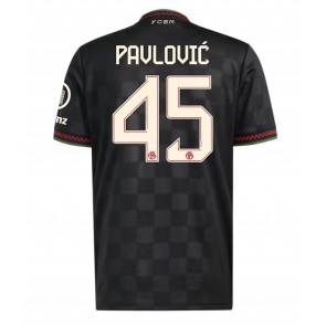 Bayern Munich Aleksandar Pavlovic #45 Alternativní Dres 2025-26 Krátký Rukáv