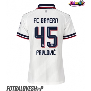 Bayern Munich Aleksandar Pavlovic #45 Dámské Venkovní Dres 2026-27 Krátký Rukáv