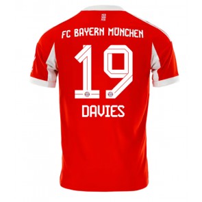 Bayern Munich Alphonso Davies #19 Domácí Dres 2025-26 Krátký Rukáv