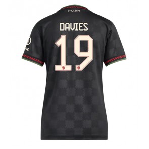 Bayern Munich Alphonso Davies #19 Dámské Alternativní Dres 2025-26 Krátký Rukáv