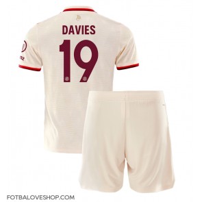 Bayern Munich Alphonso Davies #19 Dětské Alternativní Dres 2024-25 Krátký Rukáv (+ trenýrky)