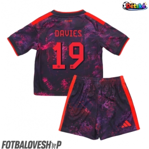 Bayern Munich Alphonso Davies #19 Dětské Alternativní Dres 2026-27 Krátký Rukáv (+ trenýrky)