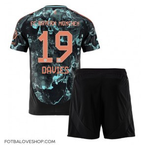 Bayern Munich Alphonso Davies #19 Dětské Venkovní Dres 2024-25 Krátký Rukáv (+ trenýrky)