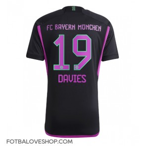 Bayern Munich Alphonso Davies #19 Venkovní Dres 2023-24 Krátký Rukáv