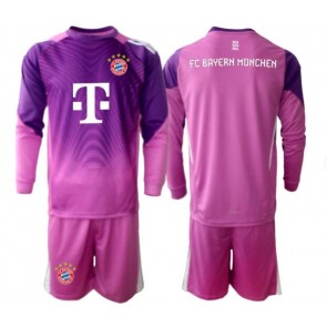 Bayern Munich Brankářské Dětské Alternativní Dres 2025-26 Dlouhý Rukáv (+ trenýrky)