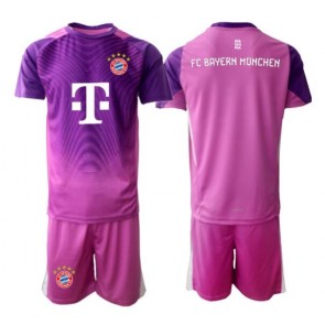 Bayern Munich Brankářské Dětské Alternativní Dres 2025-26 Krátký Rukáv (+ trenýrky)