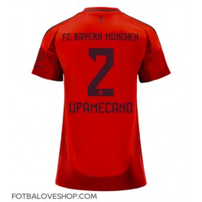 Bayern Munich Dayot Upamecano #2 Dámské Domácí Dres 2024-25 Krátký Rukáv