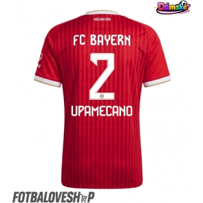 Bayern Munich Dayot Upamecano #2 Dámské Domácí Dres 2026-27 Krátký Rukáv