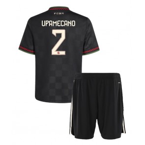 Bayern Munich Dayot Upamecano #2 Dětské Alternativní Dres 2025-26 Krátký Rukáv (+ trenýrky)