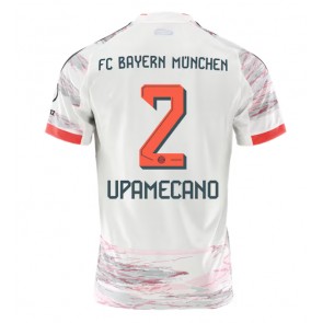 Bayern Munich Dayot Upamecano #2 Venkovní Dres 2025-26 Krátký Rukáv