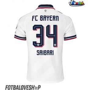 Bayern Munich Ismael Saibari #34 Venkovní Dres 2026-27 Krátký Rukáv