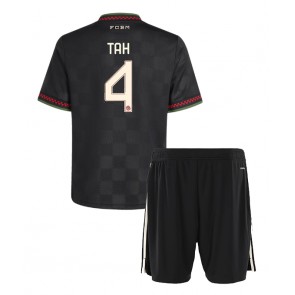 Bayern Munich Jonathan Tah #4 Dětské Alternativní Dres 2025-26 Krátký Rukáv (+ trenýrky)