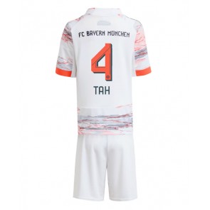 Bayern Munich Jonathan Tah #4 Dětské Venkovní Dres 2025-26 Krátký Rukáv (+ trenýrky)