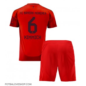 Bayern Munich Joshua Kimmich #6 Dětské Domácí Dres 2024-25 Krátký Rukáv (+ trenýrky)