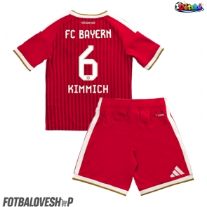 Bayern Munich Joshua Kimmich #6 Dětské Domácí Dres 2026-27 Krátký Rukáv (+ trenýrky)