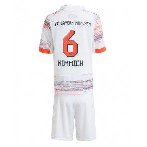 Bayern Munich Joshua Kimmich #6 Dětské Venkovní Dres 2025-26 Krátký Rukáv (+ trenýrky)