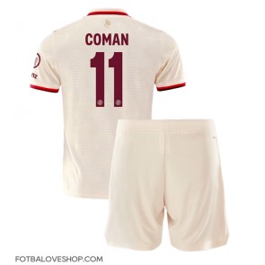 Bayern Munich Kingsley Coman #11 Dětské Alternativní Dres 2024-25 Krátký Rukáv (+ trenýrky)