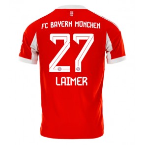 Bayern Munich Konrad Laimer #27 Domácí Dres 2025-26 Krátký Rukáv