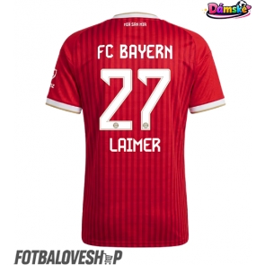 Bayern Munich Konrad Laimer #27 Dámské Domácí Dres 2026-27 Krátký Rukáv