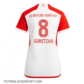 Bayern Munich Leon Goretzka #8 Dámské Domácí Dres 2023-24 Krátký Rukáv