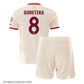 Bayern Munich Leon Goretzka #8 Dětské Alternativní Dres 2024-25 Krátký Rukáv (+ trenýrky)