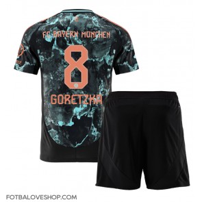 Bayern Munich Leon Goretzka #8 Dětské Venkovní Dres 2024-25 Krátký Rukáv (+ trenýrky)