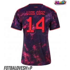 Bayern Munich Luis Diaz #14 Dámské Alternativní Dres 2026-27 Krátký Rukáv